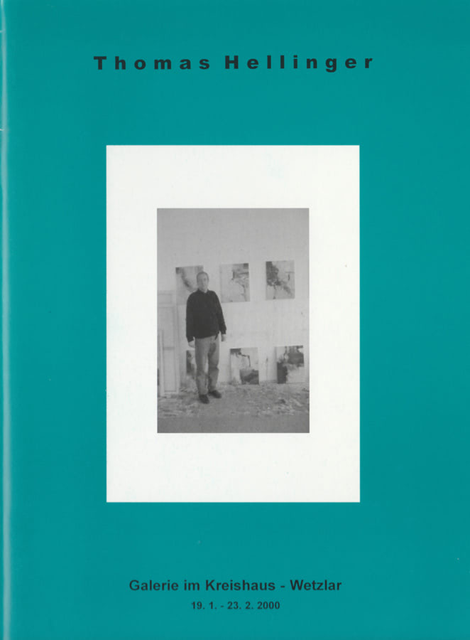 Das Katalogheft erschien anlässlich der Ausstellung in der Galerie im Kreishaus, Wetzlar. Gezeigt werden Arbeiten aus dem Jahr 1999 mit einem Text von Dr. Andreas Kühne.