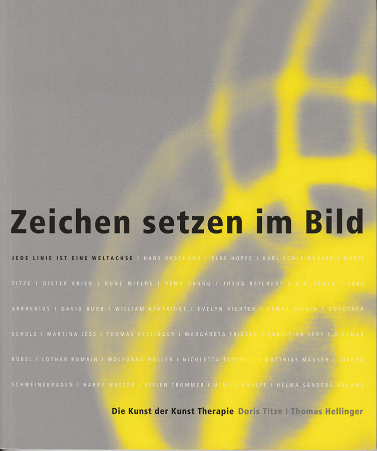 Zeichen setzten im Bild.Jede Linie ist eine Weltachse • Katalog zur Ausstellung im Oktogon der HfBK Dresden 2011. Das Thema ’Zeichen setzen im Bild’ wurde auf der Grundlage unterschiedlicher künstlerischer Positionen behandelt. 