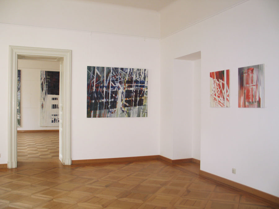 Ausstellungsansicht: Thomas Hellinger • Flüchtige Raumsequenzen • Kunstverein Hochrhein, Bad Säckingen • 2007